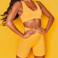 Seamless 2-Piece Shorts Set