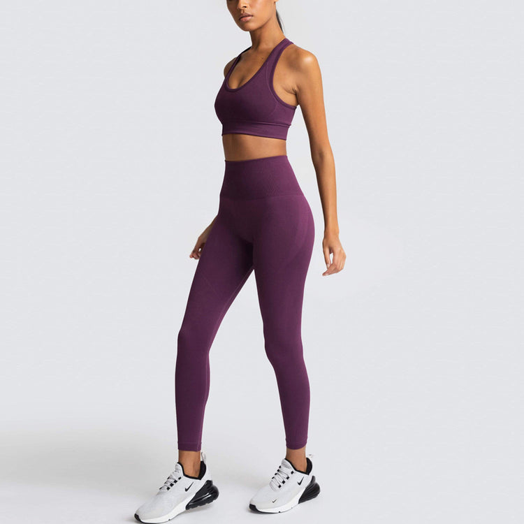 Seamless 2-Piece Sports Set